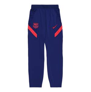 NIKE Sportovní kalhoty 'FC Barcelona'  královská modrá / brusinková