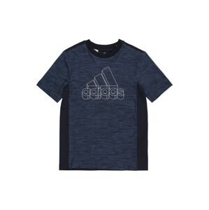 ADIDAS SPORTSWEAR Funkční tričko noční modrá / černá / bílá