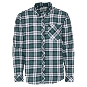Carhartt WIP Košile 'Irvin'  bílá / černá / zelená