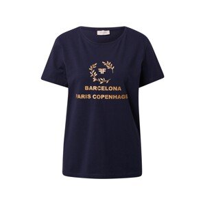 Freequent Shirt 'ELMA'  námořnická modř / zlatá