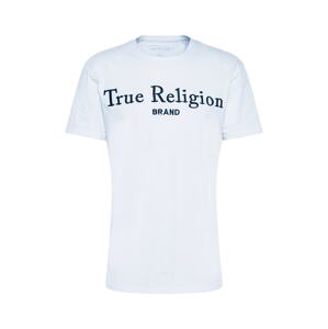 True Religion Tričko  bílá / noční modrá