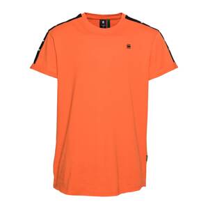 G-Star RAW Tričko  oranžová / černá