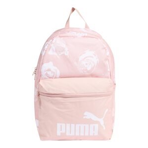 PUMA Sportovní batoh 'Phase'  bílá / pastelově růžová