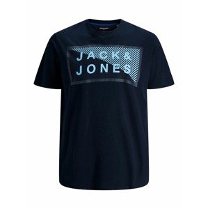 Jack & Jones Plus Tričko  námořnická modř / světlemodrá