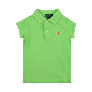 Polo Ralph Lauren Tričko  světle zelená / oranžově červená
