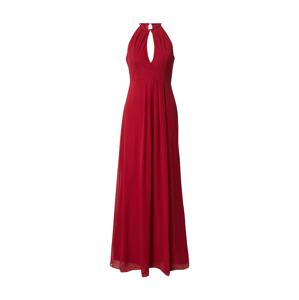STAR NIGHT Společenské šaty  karmínově červené