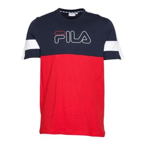 FILA Funkční tričko 'Jadon'  bílá / červená / marine modrá