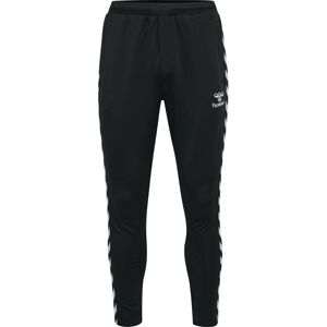 Hummel Sportovní kalhoty 'Nathan 2.0' černá / bílá