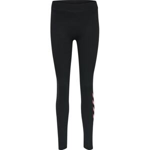 Hummel Sportovní kalhoty 'Sadia'  černá / růžová