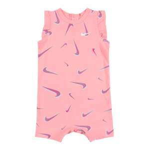 Nike Sportswear Overal  světle růžová / fialová / bílá / světlemodrá