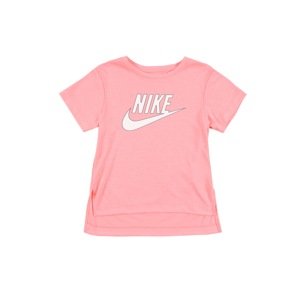 Nike Sportswear Tričko  lososová / bílá