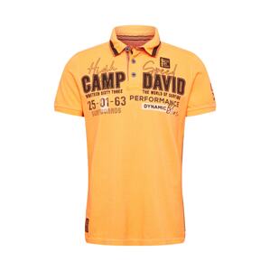 CAMP DAVID Tričko  jasně oranžová