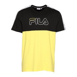 FILA Funkční tričko 'Jopi'  černá / žlutá