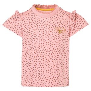 Noppies T-Shirt 'Lorindale'  zlatá / růžová / pastelově červená