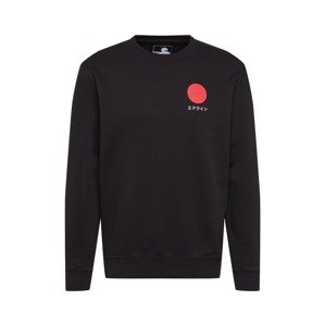 EDWIN Sweatshirt 'Japanese Sun'  černá