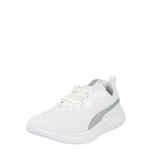 PUMA Sportovní boty  bílá / stříbrně šedá