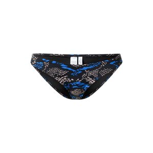 Calvin Klein Swimwear Spodní díl plavek  černá / šedobéžová / modrá