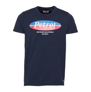 Petrol Industries Tričko  námořnická modř / královská modrá / červená / bílá
