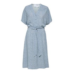SELECTED FEMME Košilové šaty 'Vienna'  tmavě modrá / azurová
