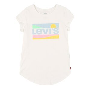 LEVI'S Tričko  bílá / světlemodrá / pink / limetková / žlutá
