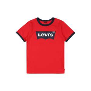 LEVI'S Tričko  červená / noční modrá / bílá