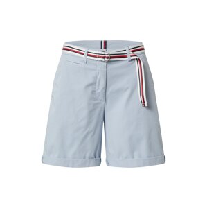 TOMMY HILFIGER Chino kalhoty  námořnická modř / světlemodrá / červená / bílá