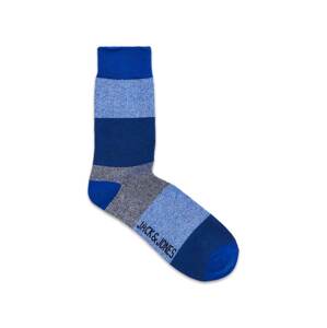 JACK & JONES Ponožky  modrá / kouřově modrá / šedá
