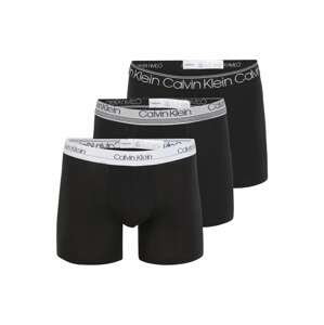 Calvin Klein Underwear Boxerky  černá / bílá / šedá
