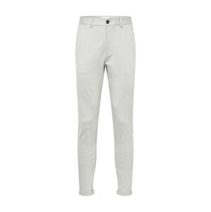 Lindbergh Chino kalhoty  světle šedá / bílá