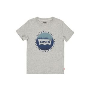 LEVI'S Tričko  šedý melír / chladná modrá