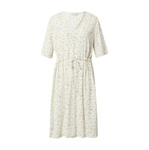 minimum Letní šaty 'Biolina 7458'  bílá / pastelově žlutá / modrá