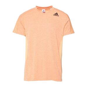 ADIDAS PERFORMANCE Funkční tričko  černá / jasně oranžová / broskvová / bílá