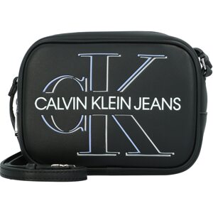 Calvin Klein Taška přes rameno  černá / bílá / kouřově modrá