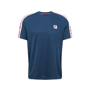 FILA Funkční tričko 'Linus'  tmavě modrá / bílá / červená