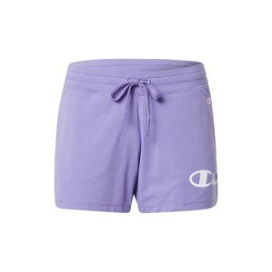 Champion Authentic Athletic Apparel Sportovní kalhoty  světle fialová / bílá