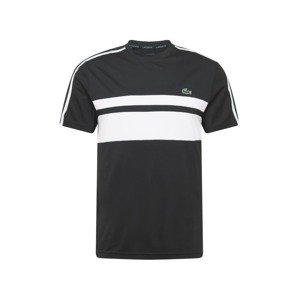 Lacoste Sport Funkční tričko  bílá / černá