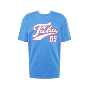 FUBU Funkční tričko 'Varsity'  nebeská modř / malinová / bílá