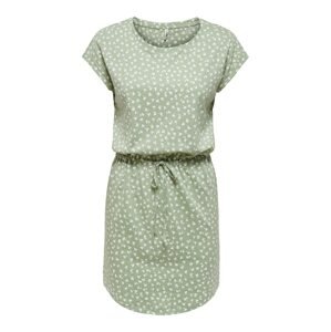 ONLY Letní šaty 'May'  pastelově zelená / bílá