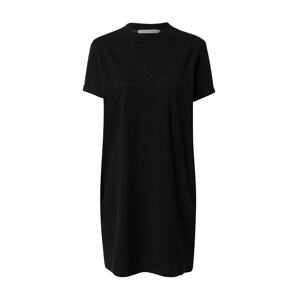 Calvin Klein Jeans Letní šaty 'ARCHIVES'  černá