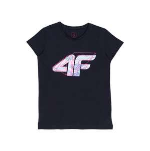 4F Funkční tričko  tmavě modrá / bílá / pink / nebeská modř / světle růžová