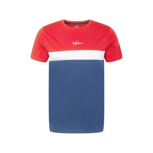 HOLLISTER Tričko  červená / bílá / modrá