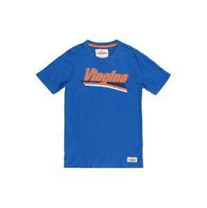 VINGINO Tričko 'Hamon'  modrá / jasně oranžová / noční modrá / bílá