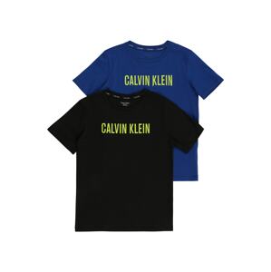 Calvin Klein Underwear Tričko  modrá / černá / svítivě zelená