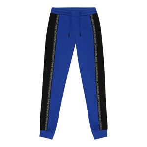 Calvin Klein Jeans Kalhoty  modrá / černá / bílá