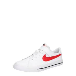 Nike Sportswear Tenisky 'Court Legacy'  bílá / červená