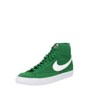 Nike Sportswear Kotníkové tenisky  bílá / trávově zelená