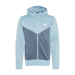 Nike Sportswear Mikina s kapucí  světlemodrá / modrá