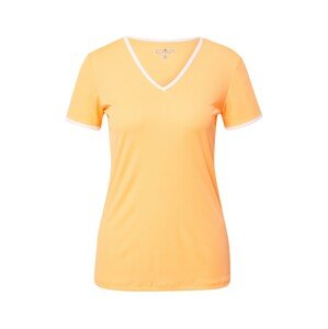 CMP Funkční tričko  oranžová / bílá