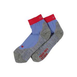 FALKE Sportovní ponožky  světle fialová / šedý melír / červená