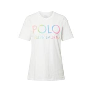 Polo Ralph Lauren Tričko svítivě modrá / jablko / svítivě růžová / pastelově růžová / bílá